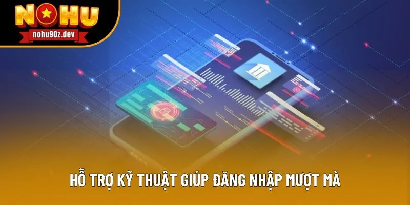 Hỗ trợ kỹ thuật giúp đăng nhập mượt mà Hỗ trợ kỹ thuật giúp đăng nhập mượt mà